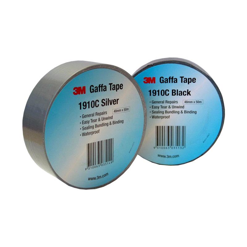 3M Value Duct Tape 1910C Silver 48mm x 10m 24 per carton - Adhesive ...