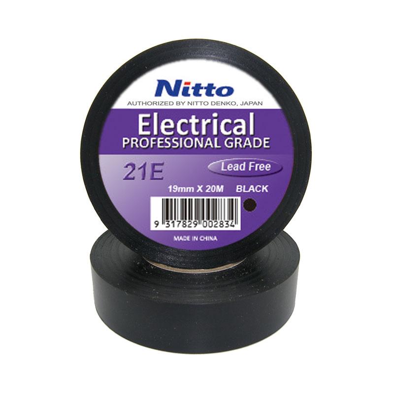 salut tage presse Nitto Electrical Tape 21 BLACK 19mmx20m - Adhesive Tape, Electrical Tapes -  Product Detail - ATA Distributors Pty Ltd