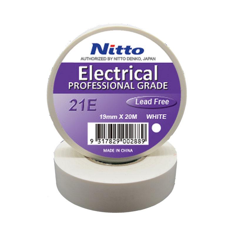 Nitto Electrical Tape 21 WHITE 19mmx20m