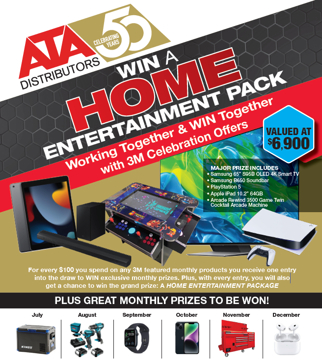 Win the Ultimate Home Entertainment Pack with ATA & 3M
