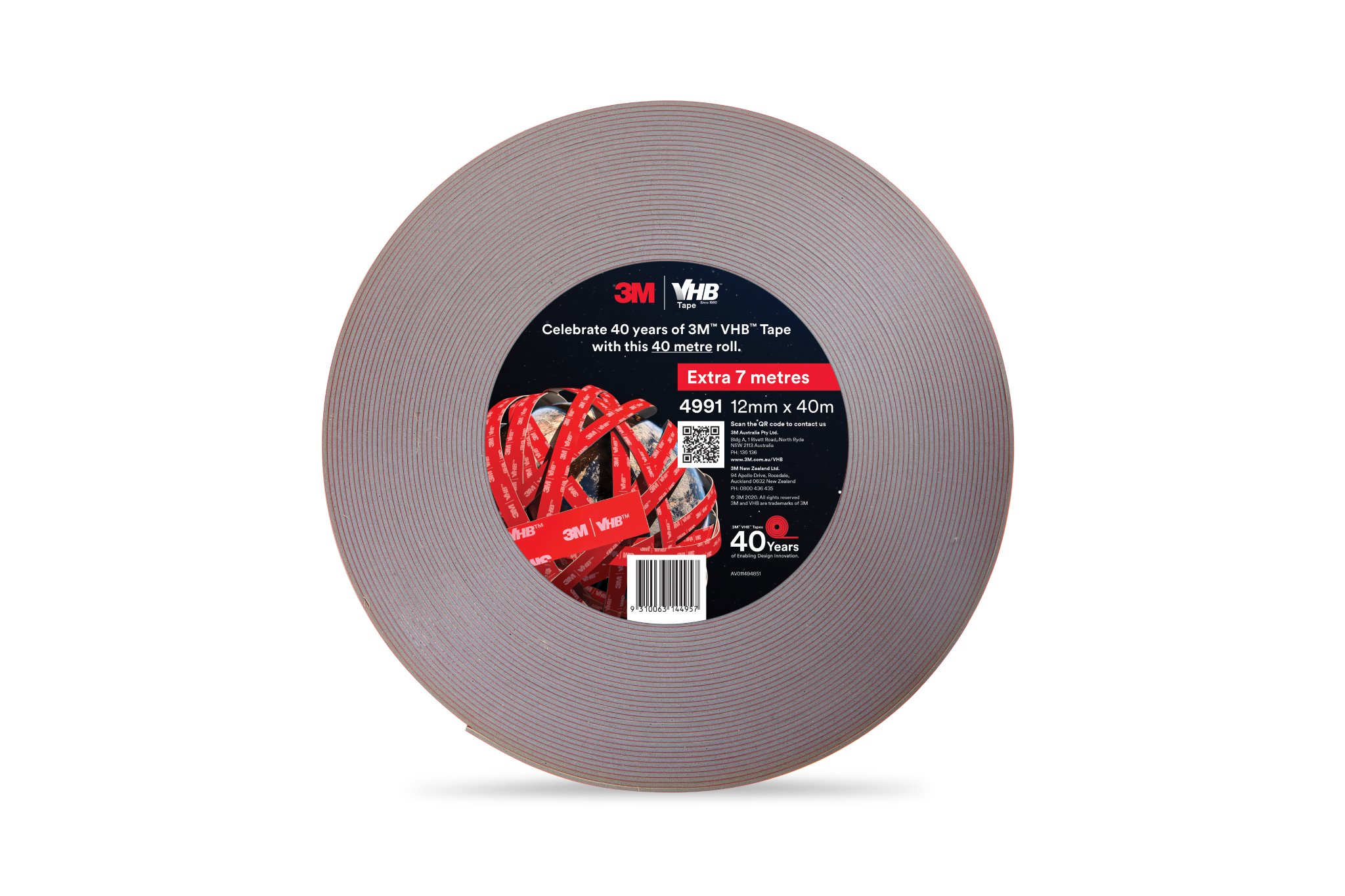 Extended Promotion! Celebrate 40 Years of 3M VHB Tape with ATA. 7m Free!
