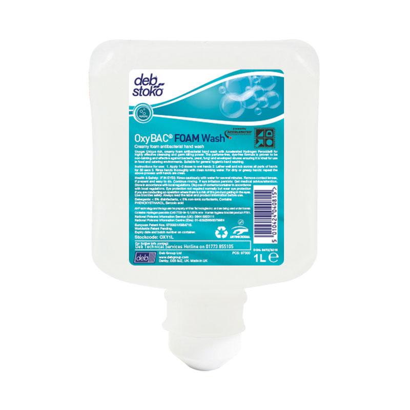 Deb OXY1L Oxybac Hand Wash 1Lt Cartridge