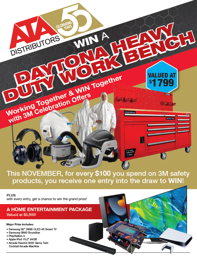 Another Month, Another ATA Giveaway! A Daytona Work Bench could be yours!