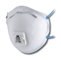 3M Cupped Particulate Respirator 8322 P2 valved 8 bx per ct - Click for more info