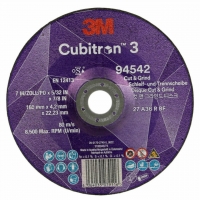 3M Cubitron 3 Cut and Grind Wheel 100mm x 4.2mm x 15mm - Click for more info
