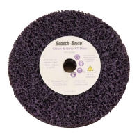 3M 92580 Purple Clean'N'Strip Xt 177mm X 20.6mm Disc - Click for more info