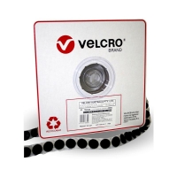 VELCRO Brand VELCOIN Self Adhesive Loop BLACK 22mm 900 per - Click for more info