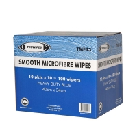 Trugrade Microfibre Wipes TMF43 BLUE 40x34cm 100 per carton